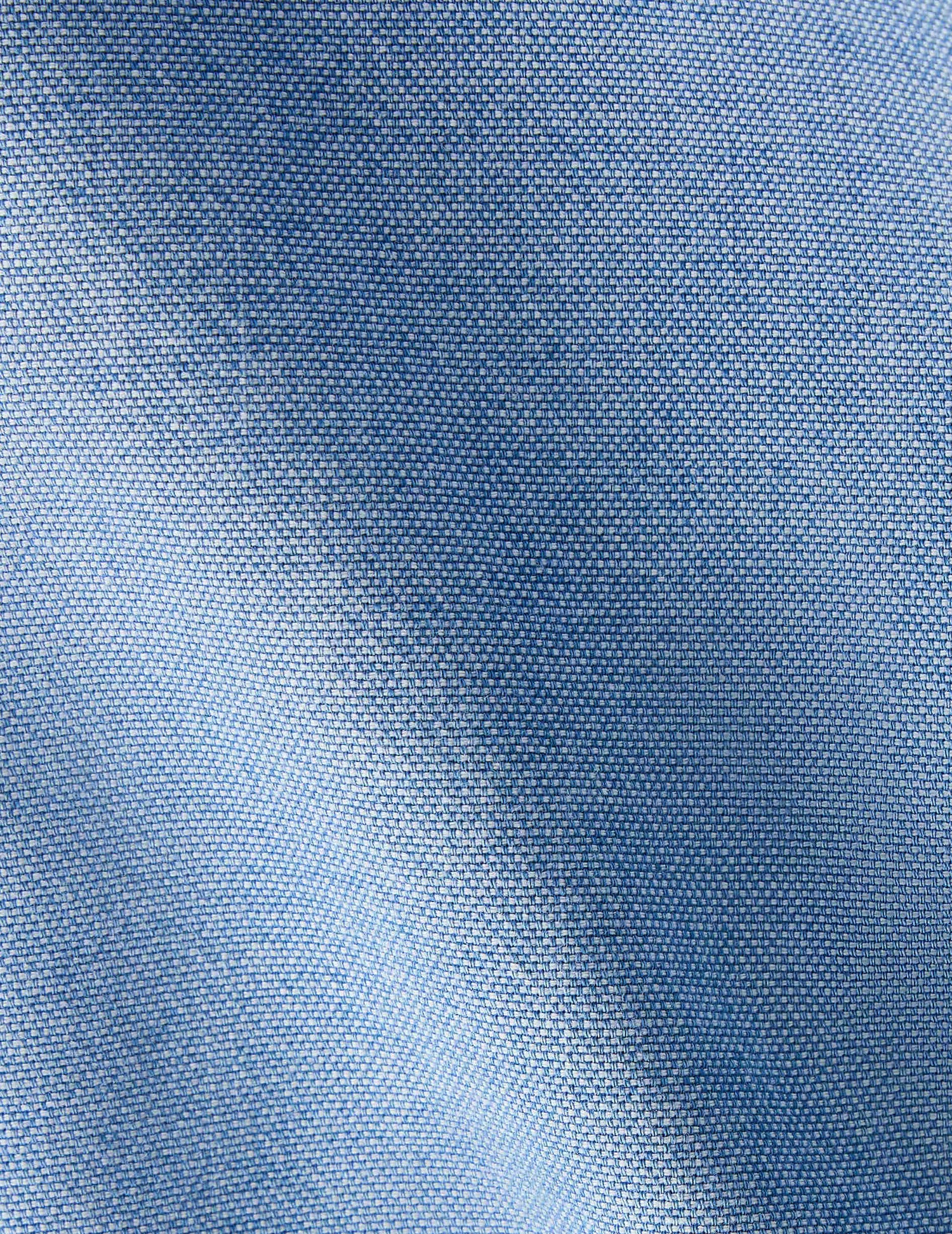 Chemise mixte "Je t'aime" bleu clair - Chambray - Col Figaret#8