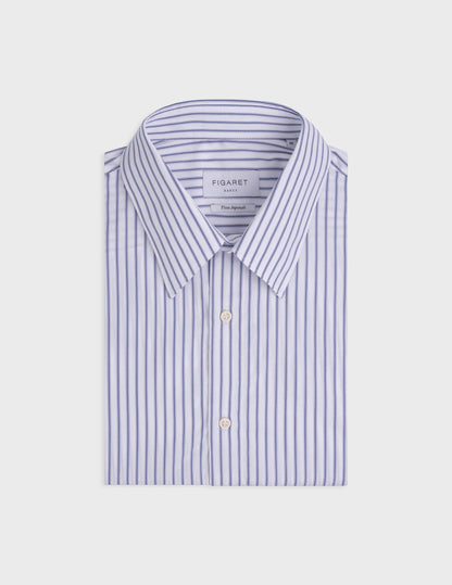 Antonin navy striped shirt