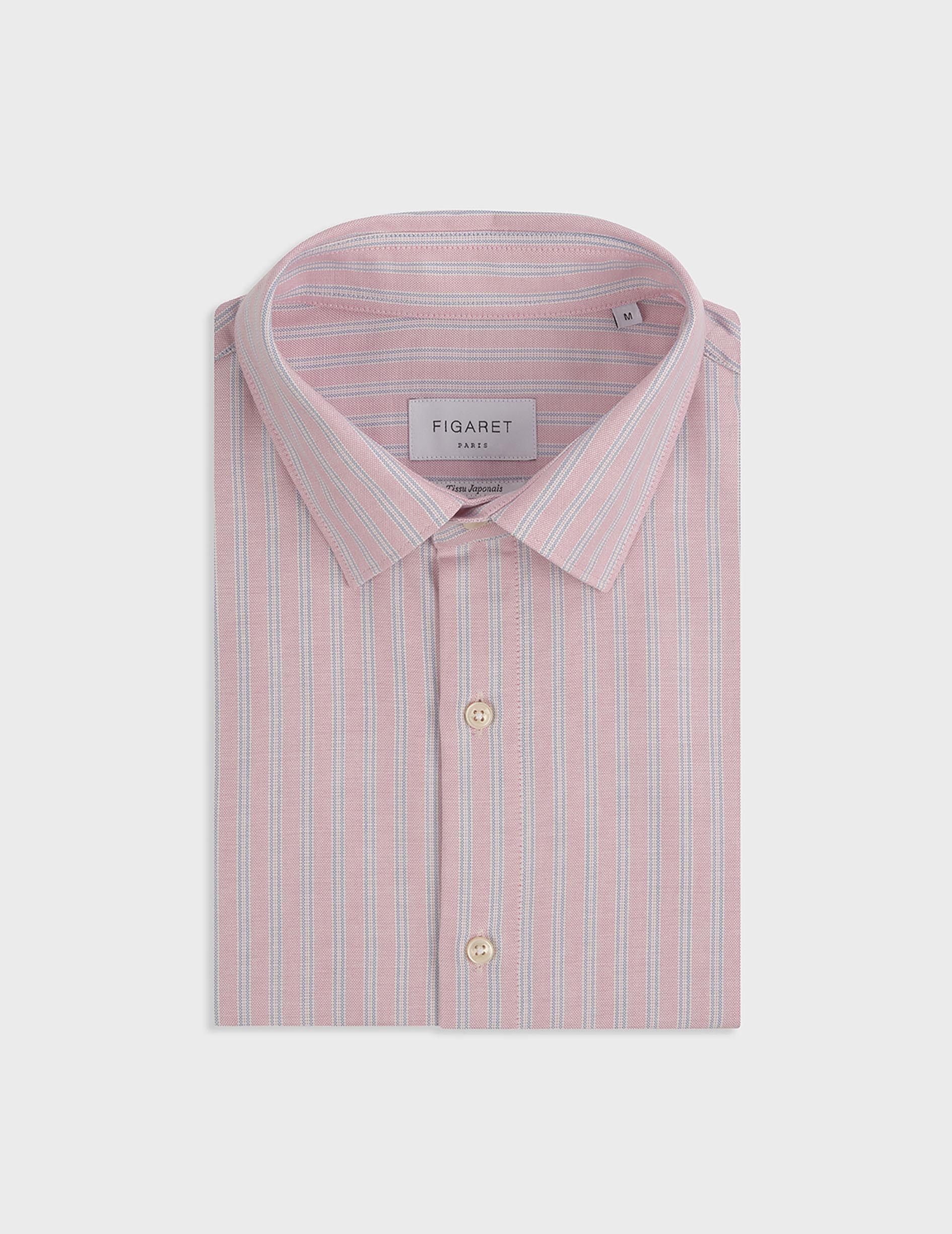 Pink striped Auguste shirt