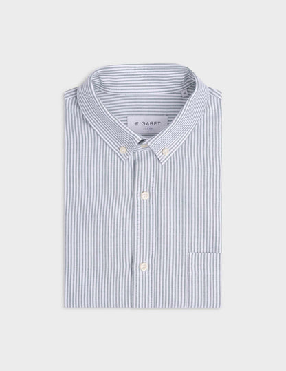 Green striped Gabriel shirt