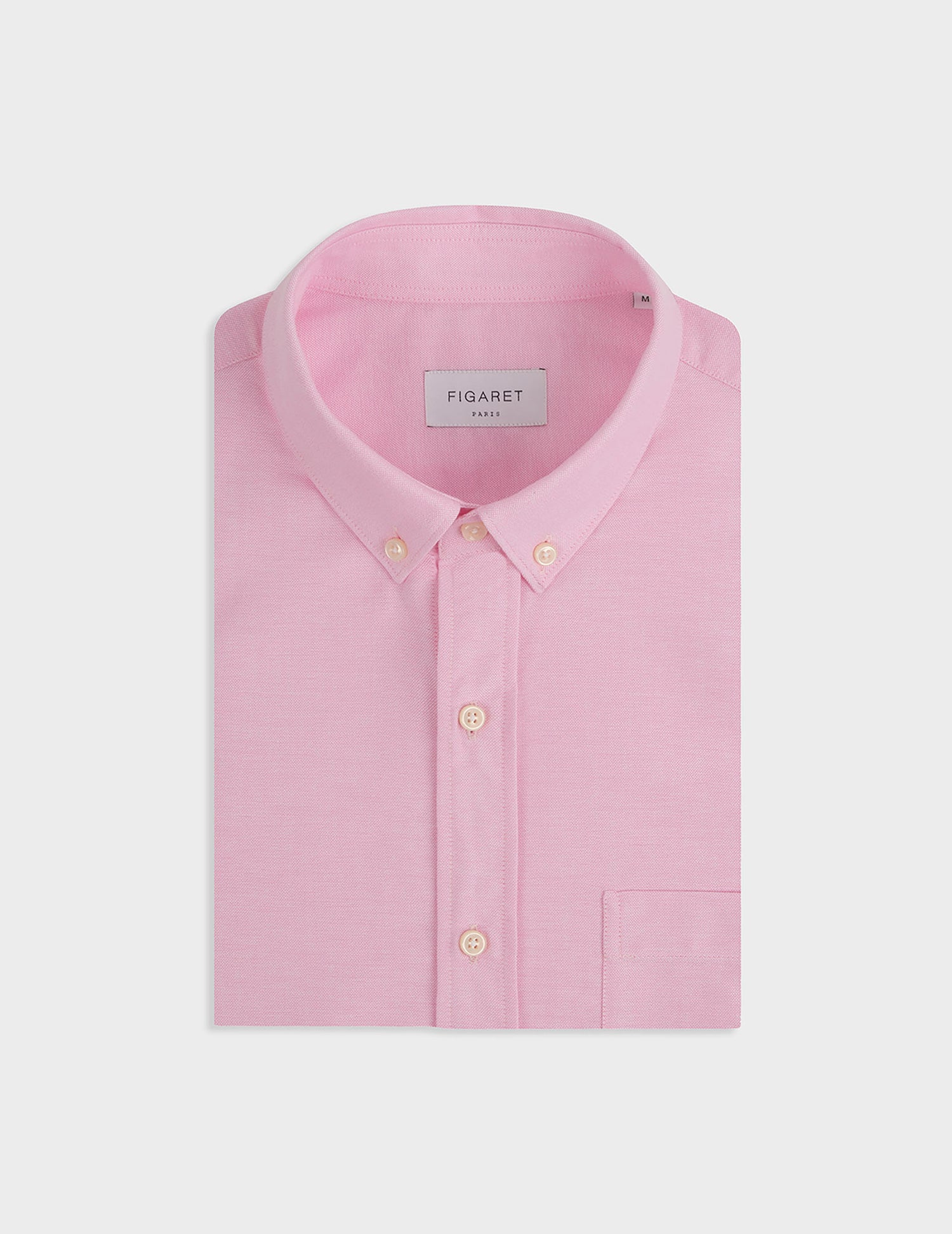 Chemise Gabriel rose - Oxford - Col Américain#4