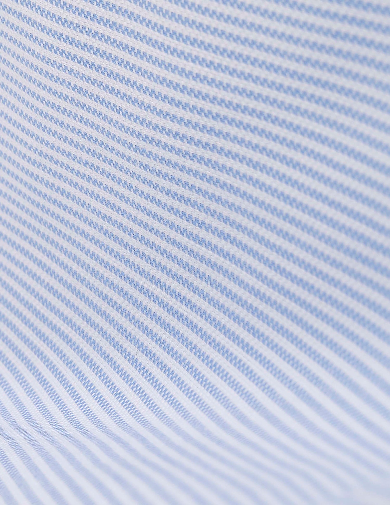 Blue striped Hilario popover shirt - Oxford - Officer Collar#4