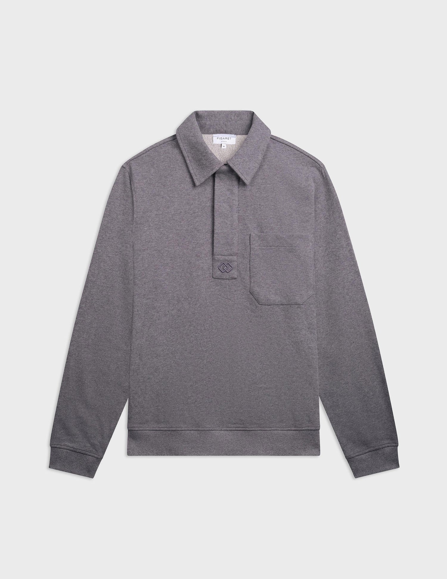 Ivanhoé gray popover sweatshirt