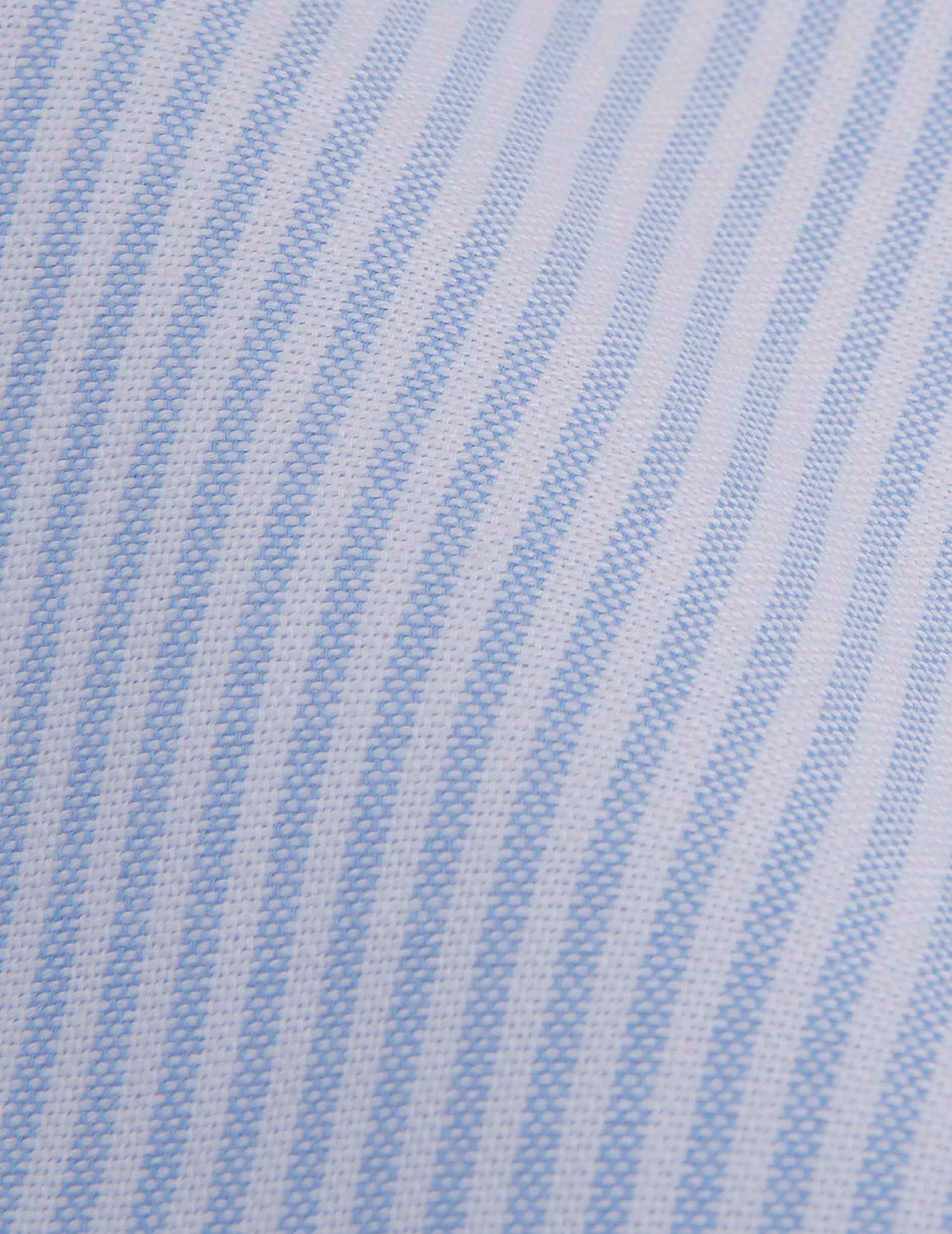 Blue striped mixed "Je t'aime" shirt - Oxford - Figaret Collar#7