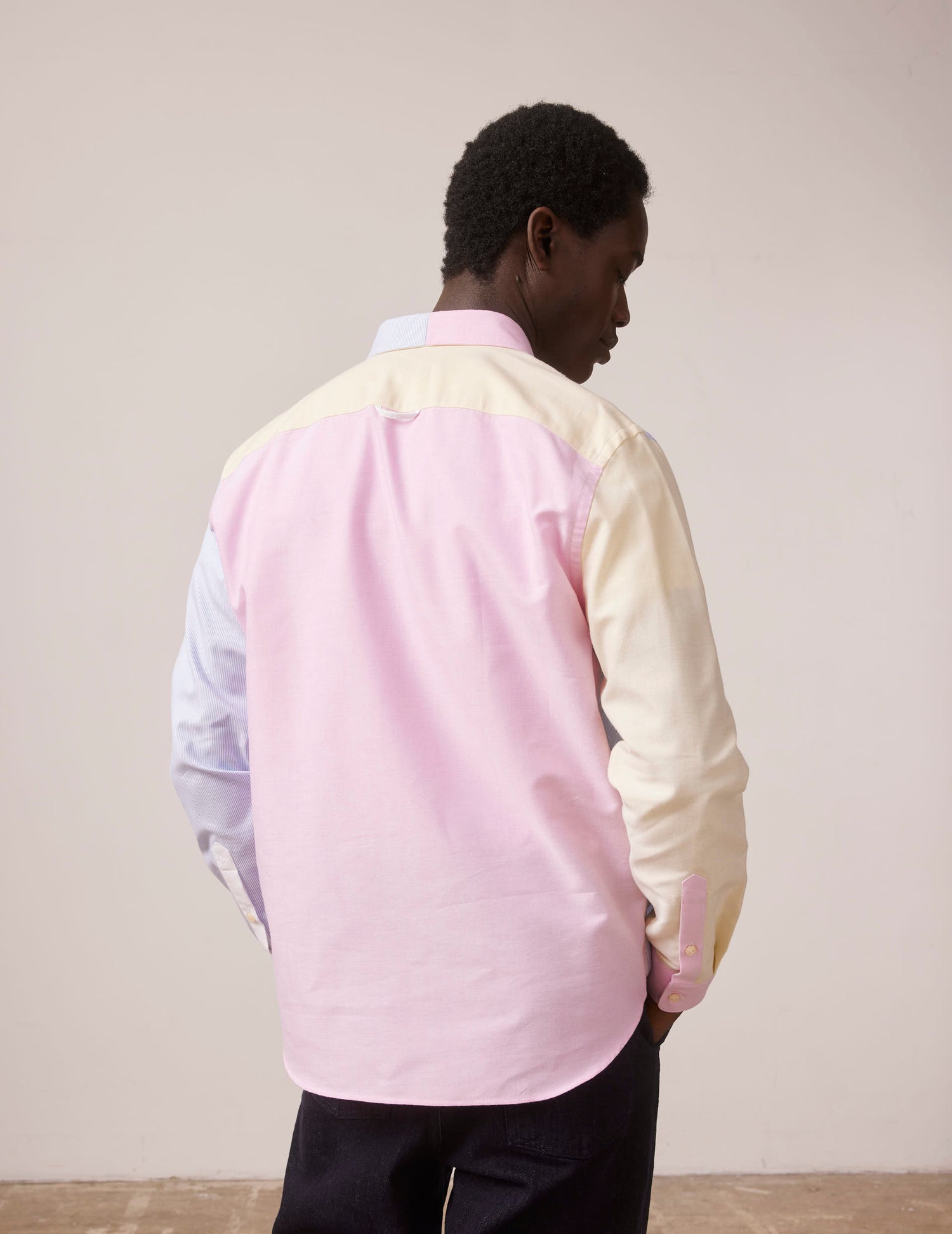 Pink William Fun shirt - Oxford - American Collar#4