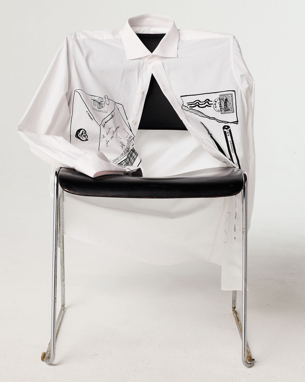 White Good News Shirt - Figaret x En Vrac