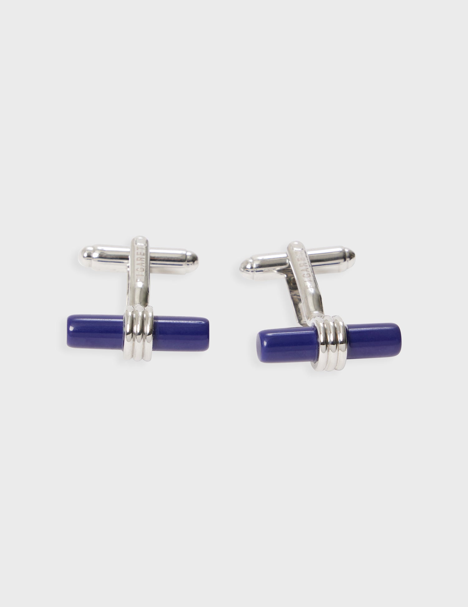 Navy cufflinks