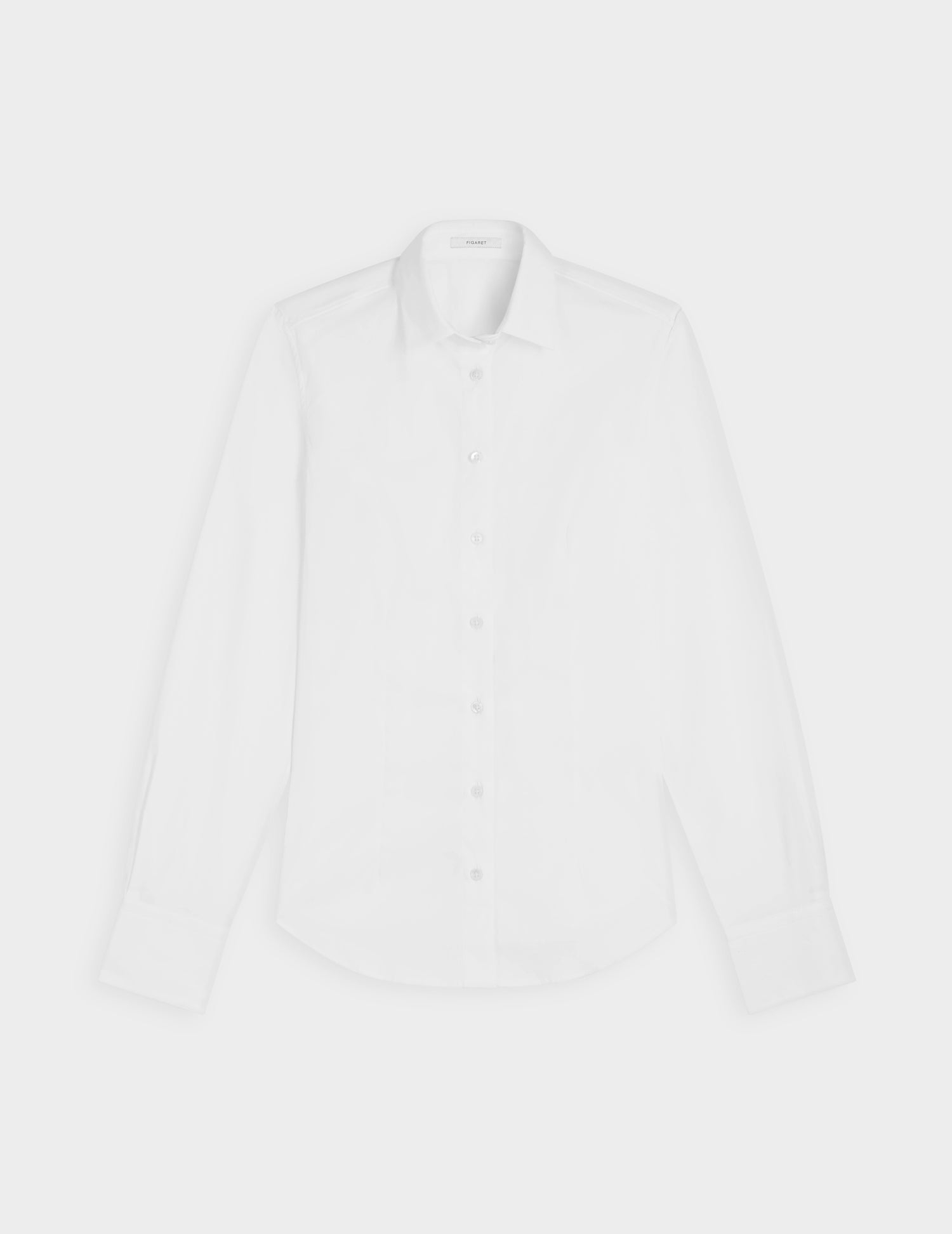 Chemise Anais ajustée blanche - Popeline#3