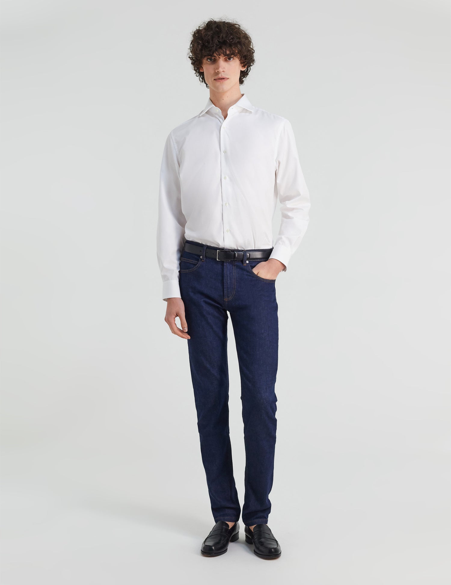 Classic white shirt - Poplin - Italian Collar#5