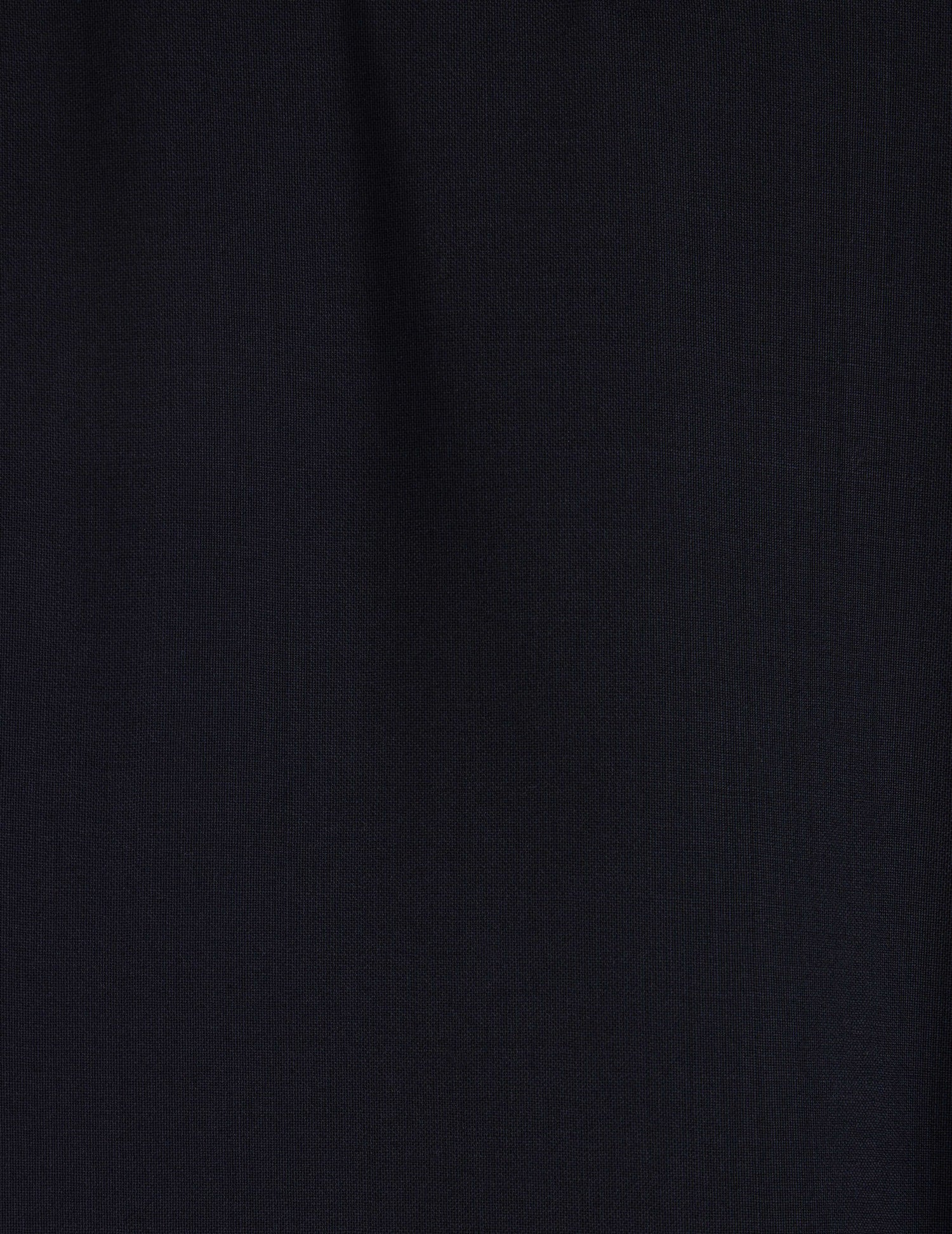 Midnight blue wool canvas Fabrice suit trousers