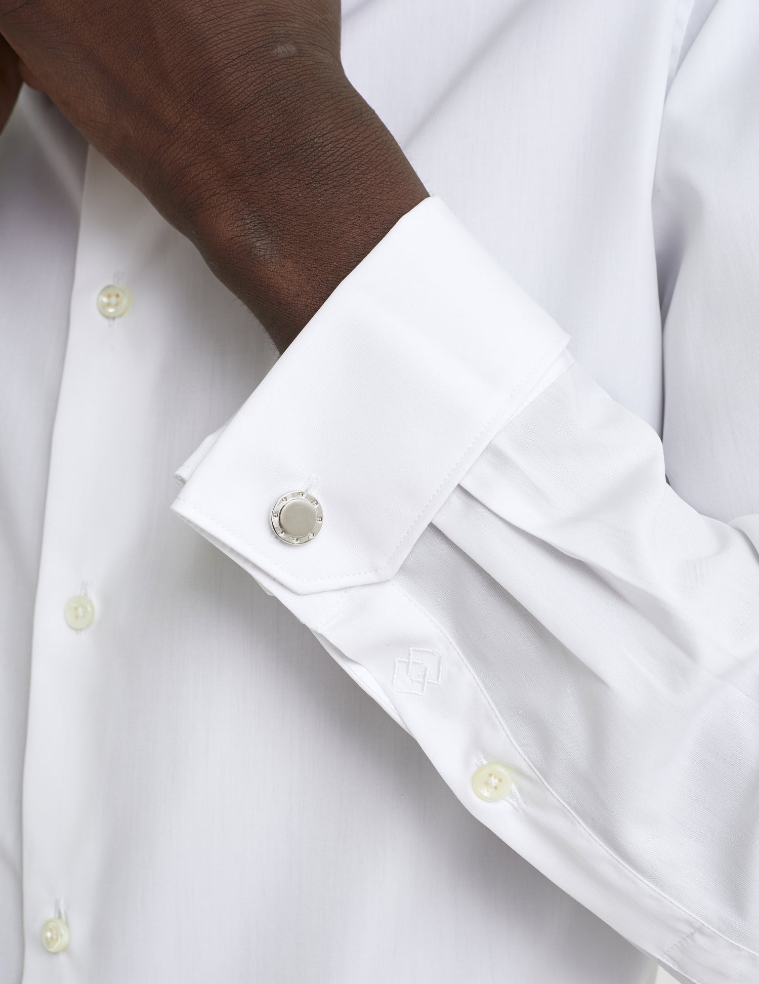 Classic white shirt - Poplin - Italian Collar - French Cuffs#6