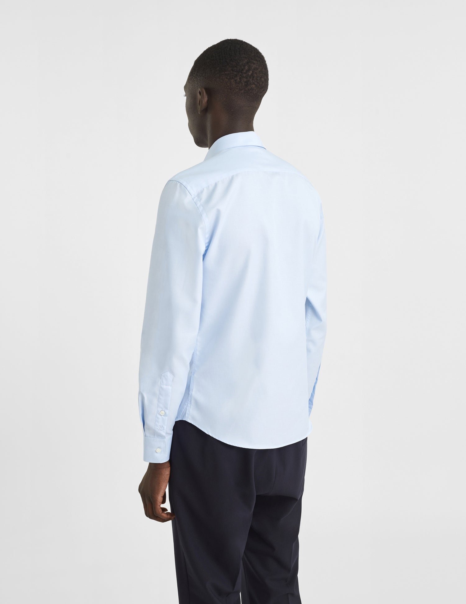 Fitted blue shirt - Shaped - Figaret Collar#4