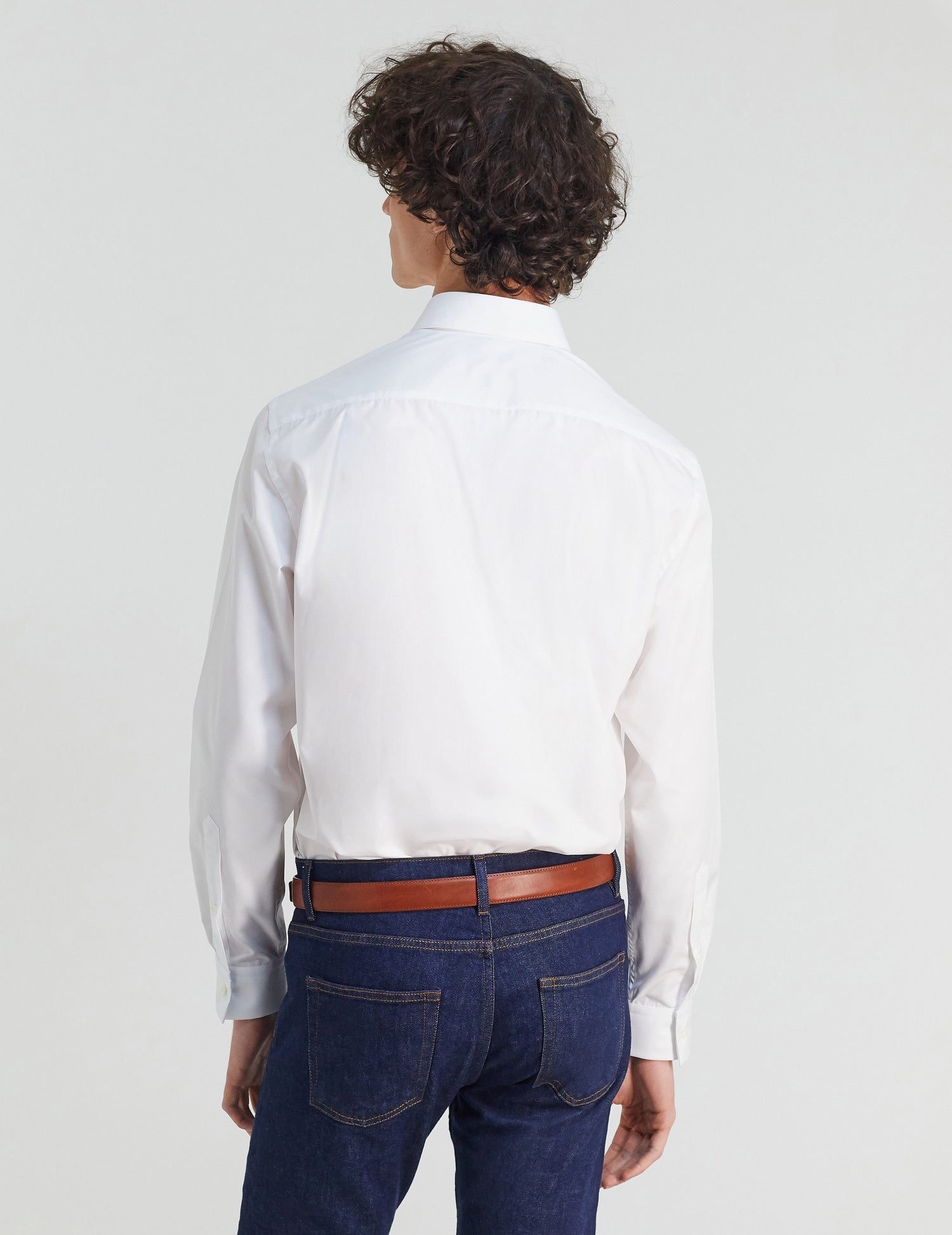 Classic white shirt - Poplin - American Collar#3