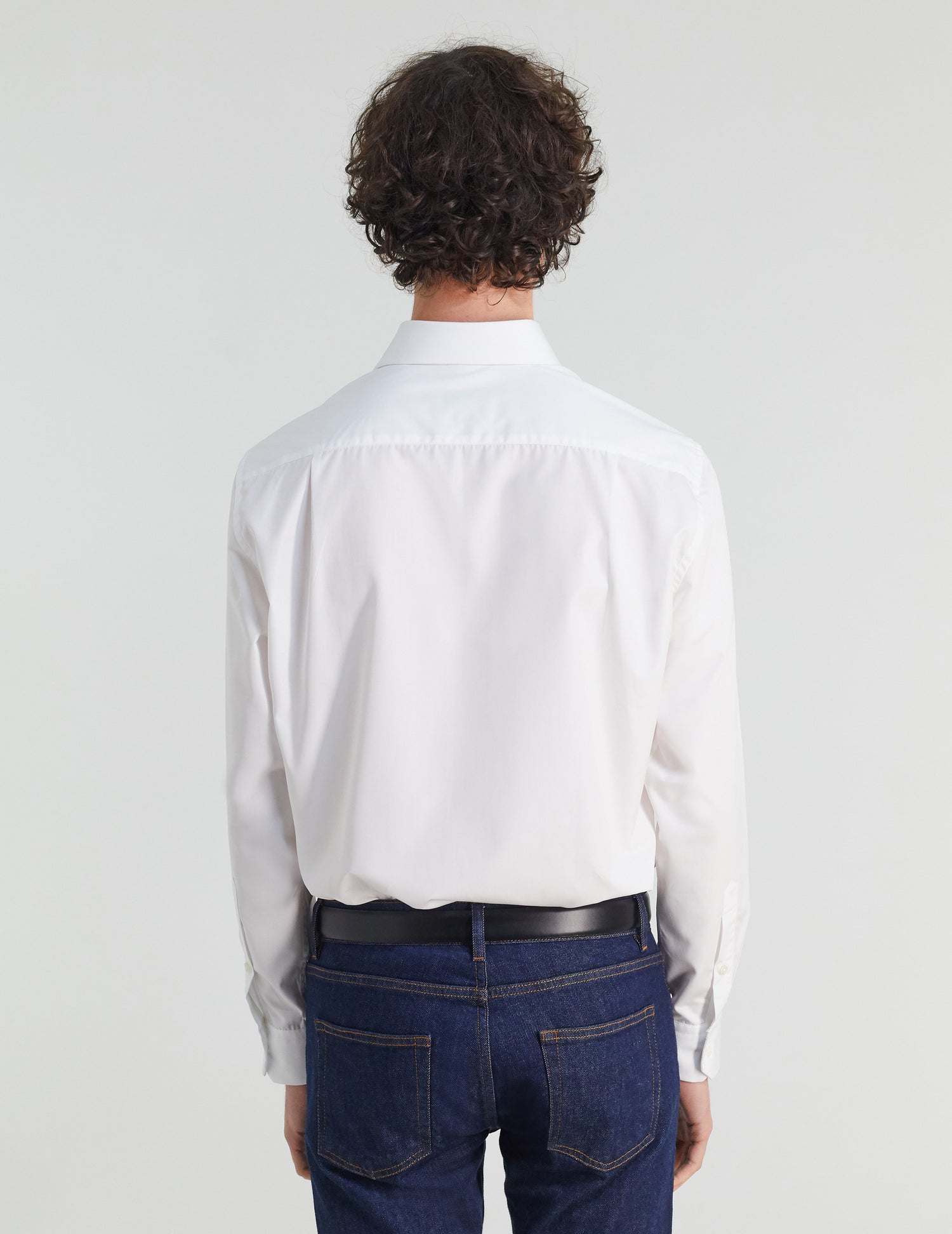 Classic white shirt - Poplin - Italian Collar#4