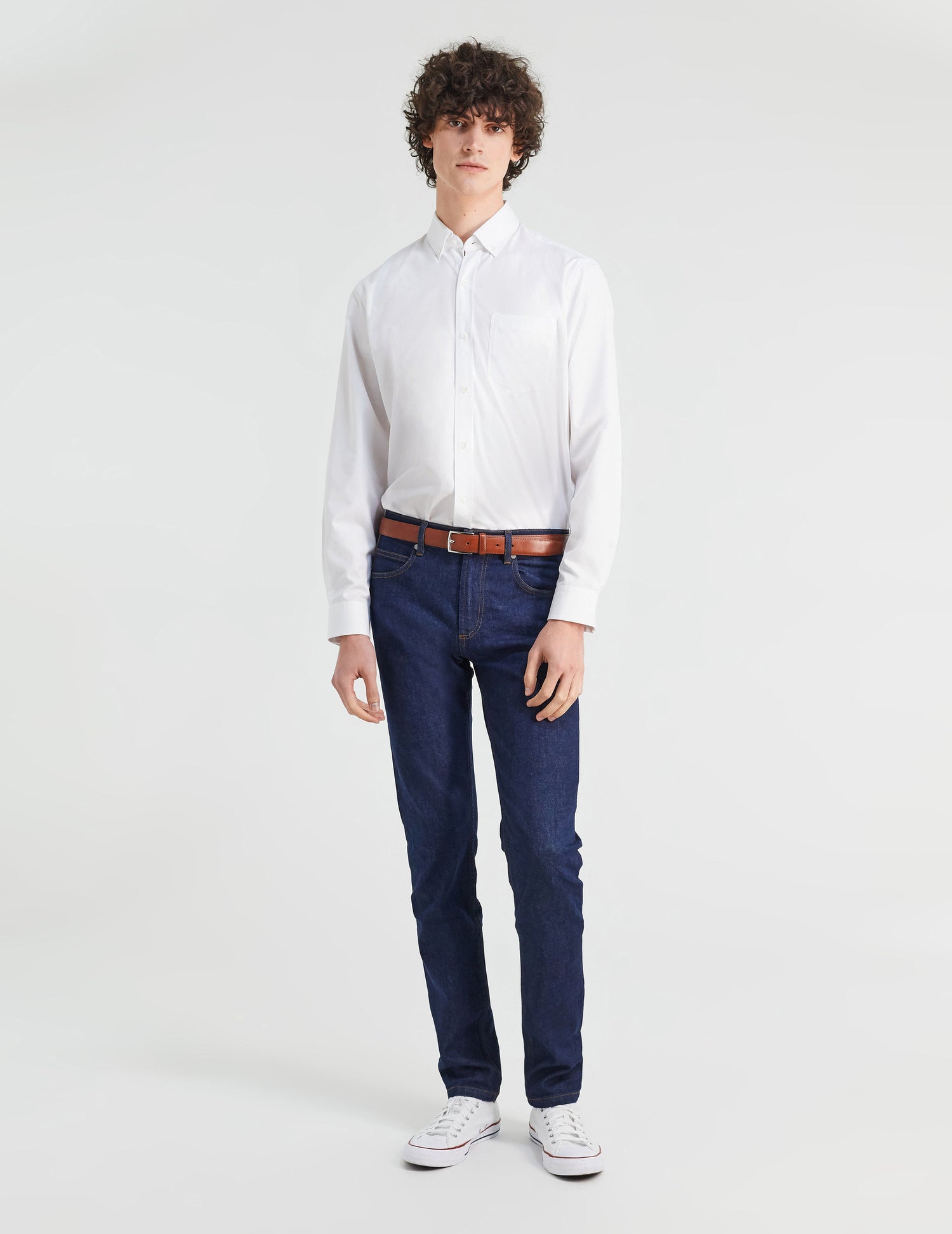 Classic white shirt - Poplin - American Collar#4