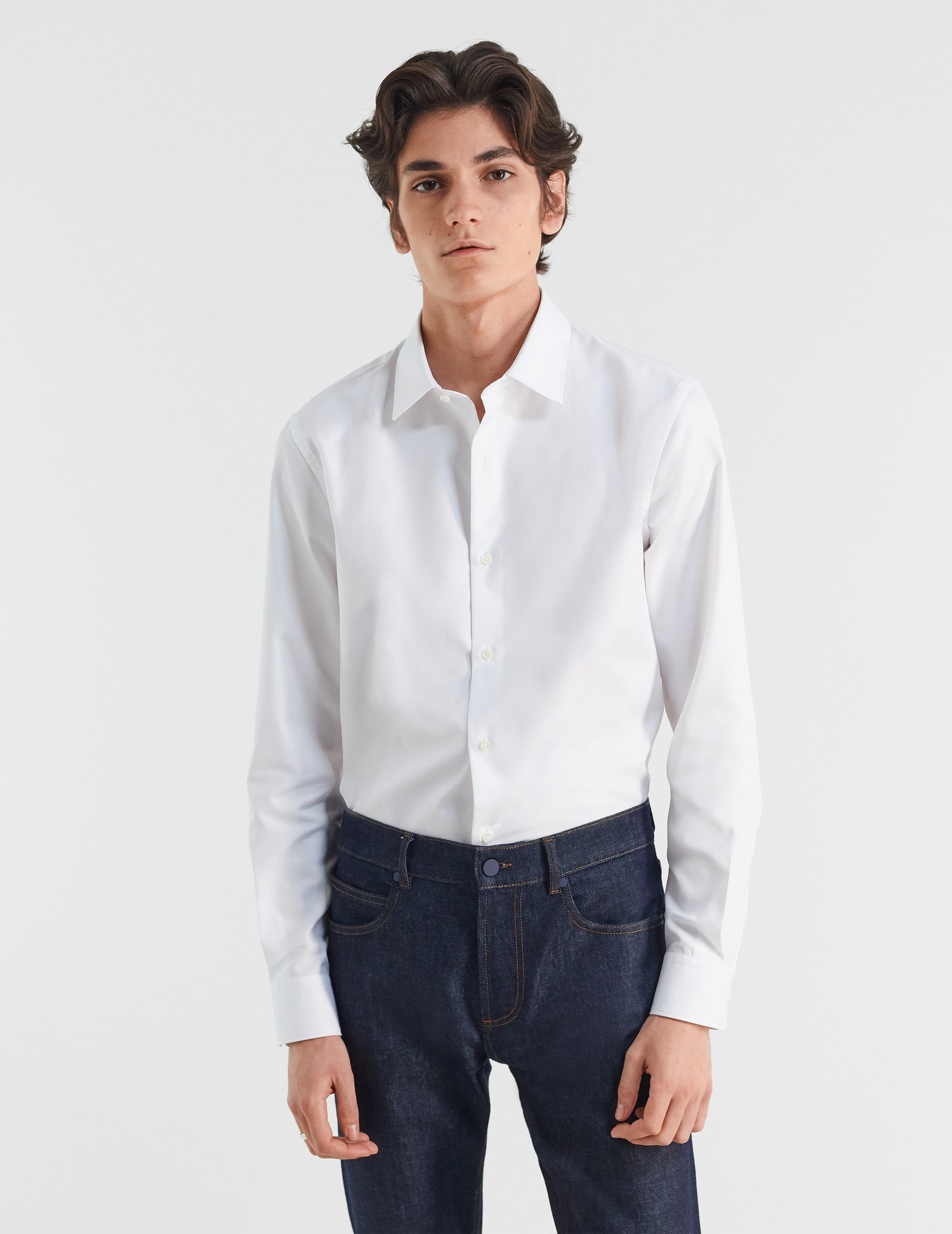 Fitted white shirt - Fashioned - Figaret Collar#3